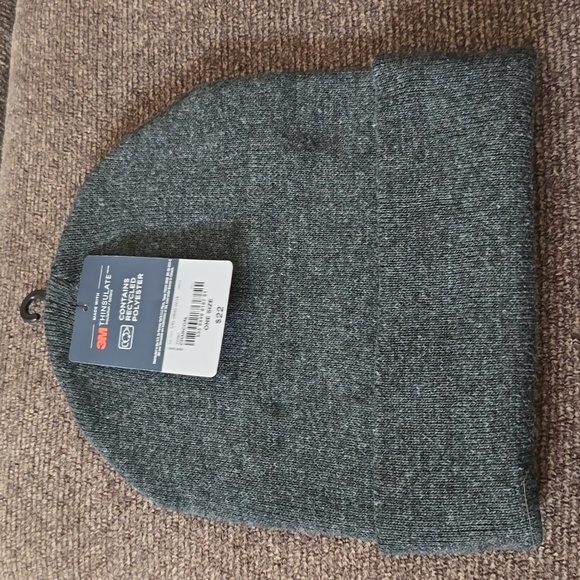 ST. JOHNS BAY BRAND MENS GRAY WINTER STOCKING CAP ONE SIZE FITS MOST - Picture 1 of 8